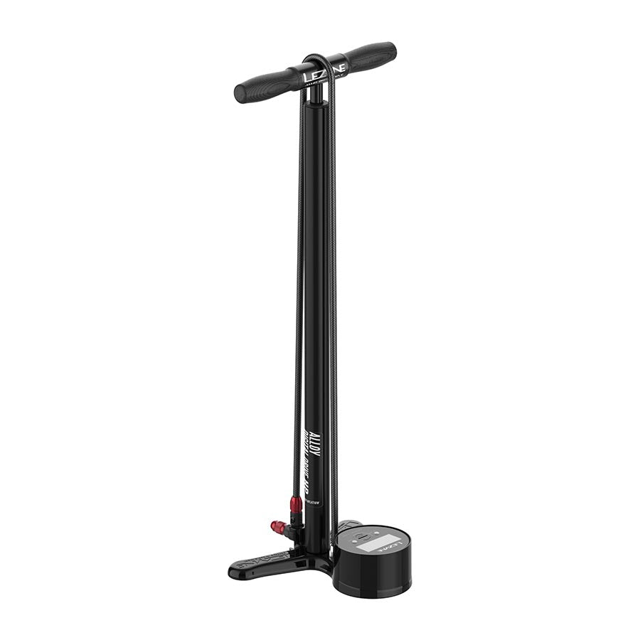 Lezyne, Alloy Digital Floor Drive, Floor Pump, ABS-1 Pro Chuck, 220psi, Black